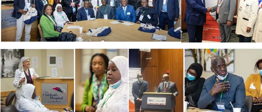 Photo collage from the 2023 medical conference