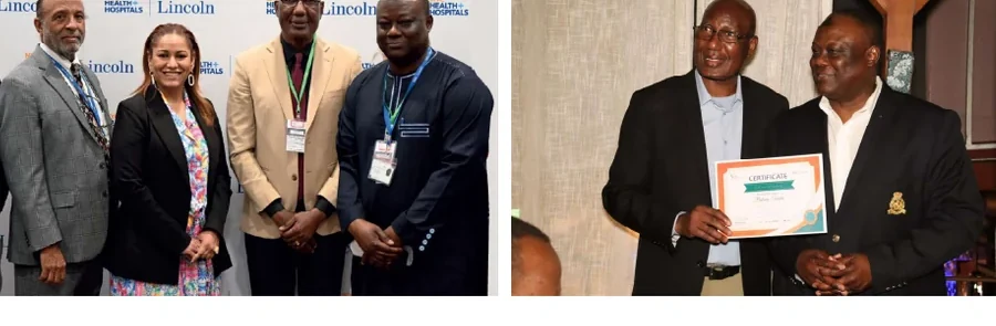 Photo collage from the 2025 medical conference