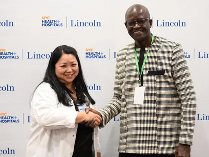 Africa Health Innovations delegation photo with health leaders